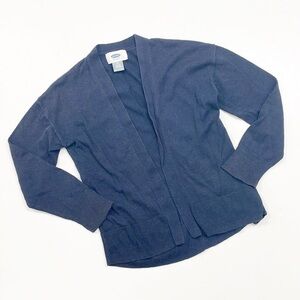 Old Navy little girls navy blue cardigan